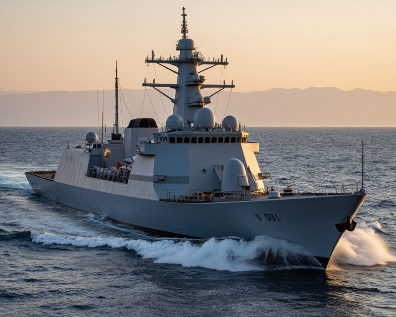 Advanced South Korean Aegis Destroyer