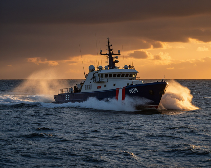 South Korean Coast Guard Patrol