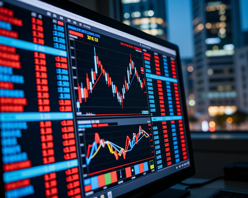 Stock Market Digital Display