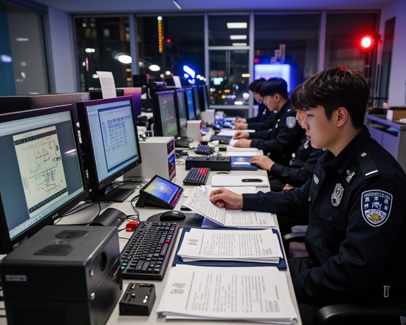 Police Investigation Atmosphere