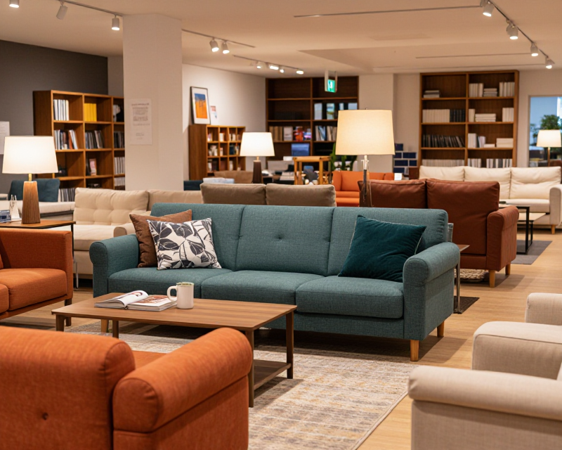 Modern IKEA Showroom Vibe