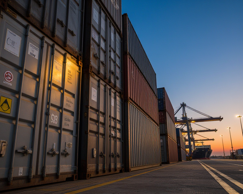 Symbolic representation of US-Korea trade tension