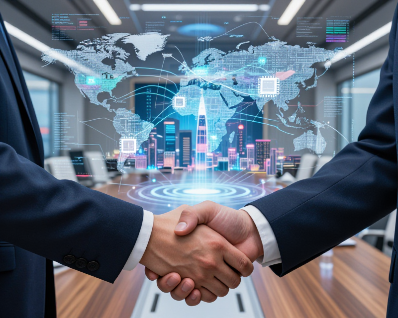 Economic Partnership Symbolism