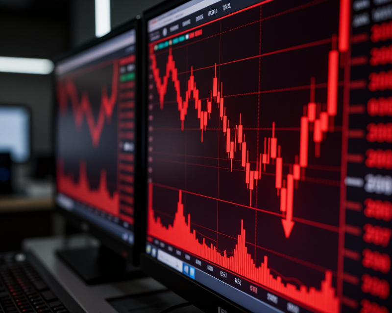 Financial Market Crash Visualization