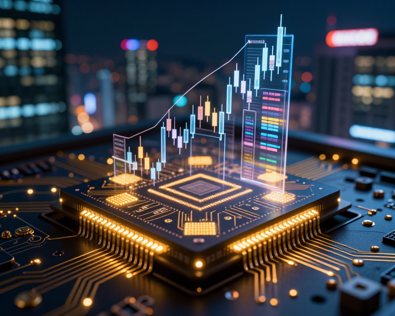 High-tech Semiconductor and Stock Market Growth