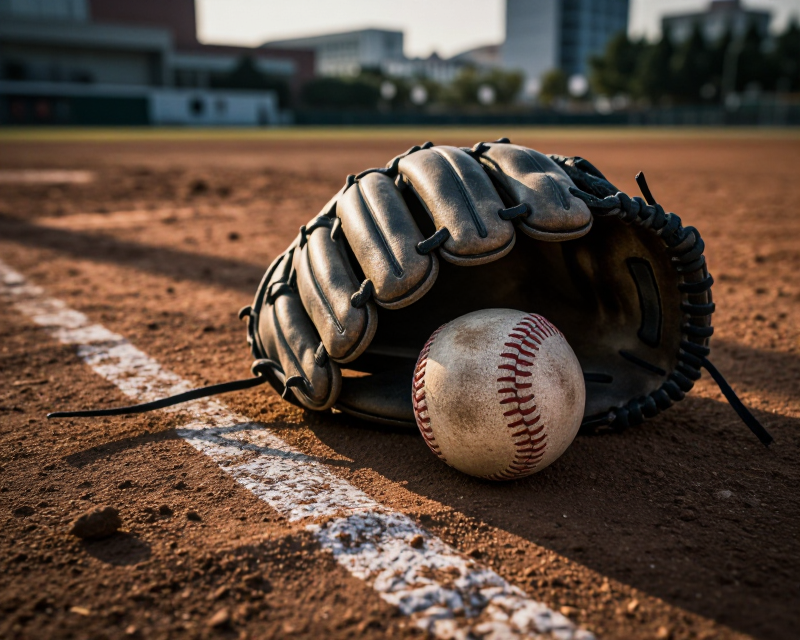 Symbolic Baseball Scene